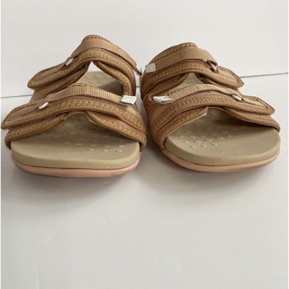 Vionic Womens Sarah Brown/Peach/Beige Sandals USA Size 9.5 W - Picture 10 of 15